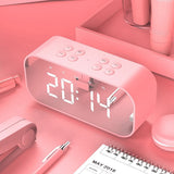 Music Alarm Clock Speaker - Multi-Function Electronic Clock for Creative Students - Minihomy