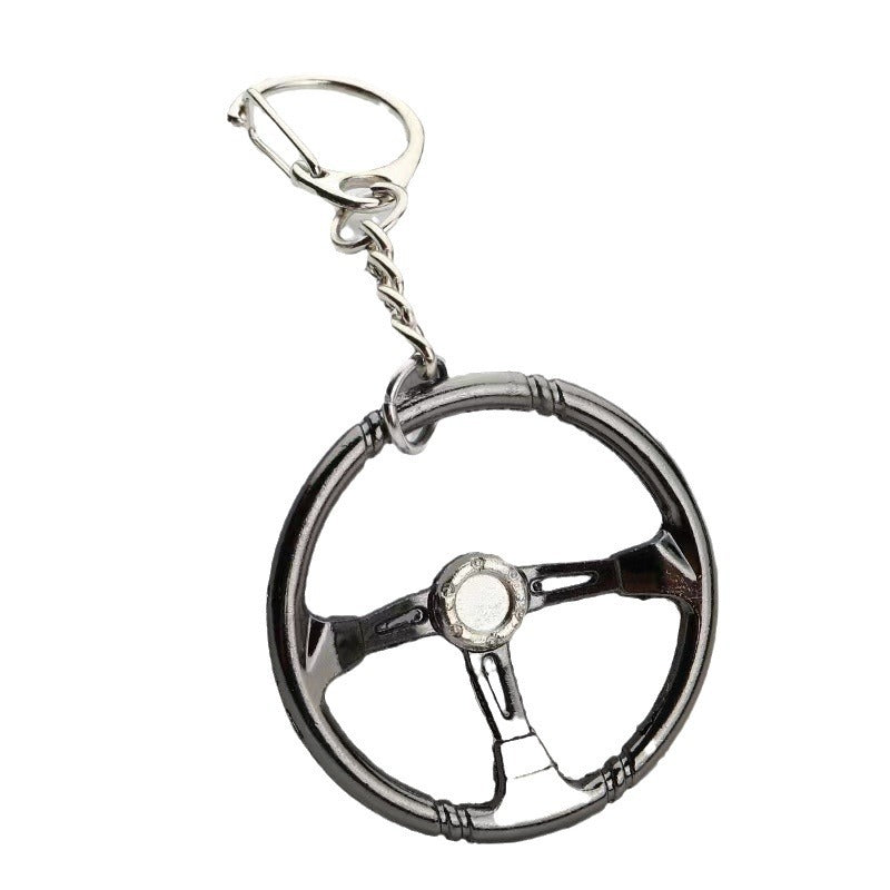 Racing Steering Wheel Cool Modification Car Key Ring: Elevate Your Style on the Road