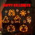 Halloween Window Hanging LED Lights - Spooky Halloween Decor - Minihomy