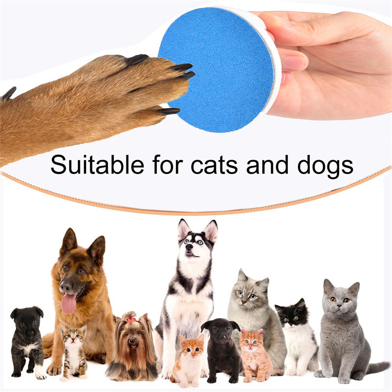 360° Rotating Cat & Dog Scratch Board with Treat Dispenser - Claw Trimmer & Scratcher - Minihomy