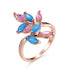 Ice Flower Zircon Ring Jewelry - Minihomy