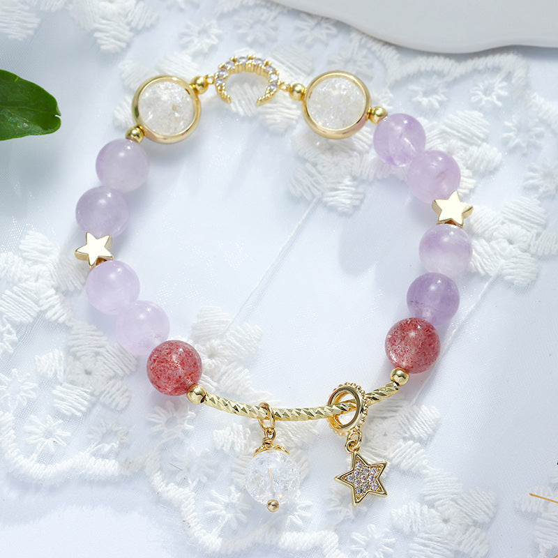 Lavender Amethyst Bracelets For Women - Minihomy