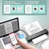 Phomemo M08F Portable Bluetooth Thermal Printer for Travel, Mobile Office & Tattoo Paper - A4 Wireless - Minihomy