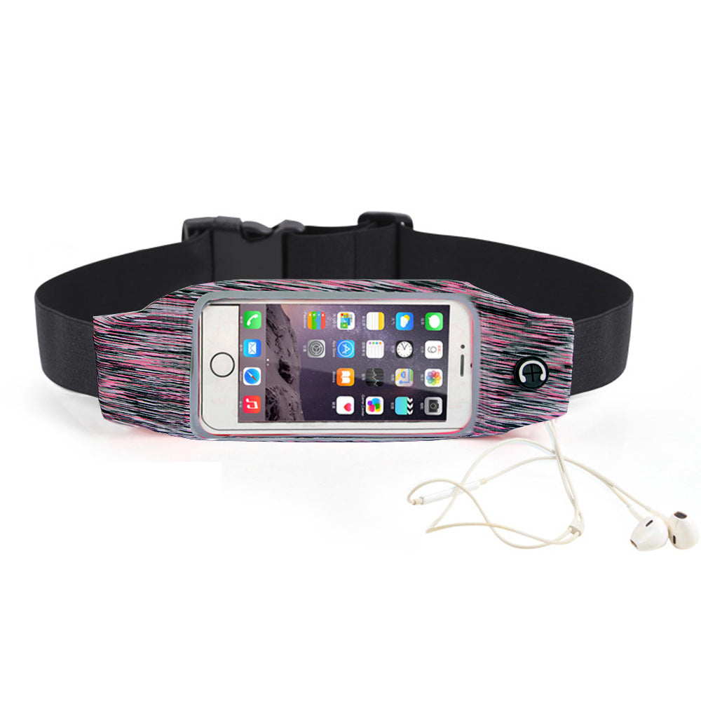 Touch Screen Clear Phone Waist Bag For Running Sports Fanny Pack