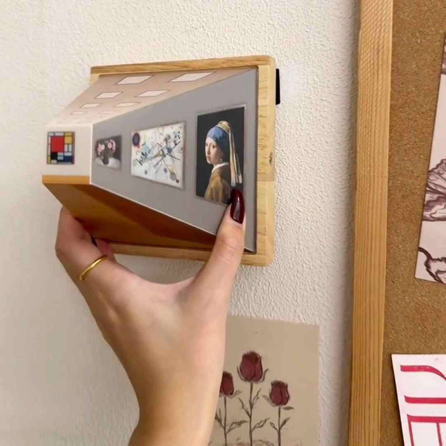 3D Illusion Night Light Gallery Bedside Picture Style Creative Modern Simulate Sunshine Drawing Night Light Gift