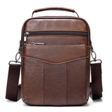 Business Men's Leather Single-shoulder Bag