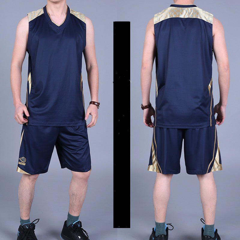 Summer Casual Wear Sleeveless Thin Vest Running Suit Shorts Sportswear