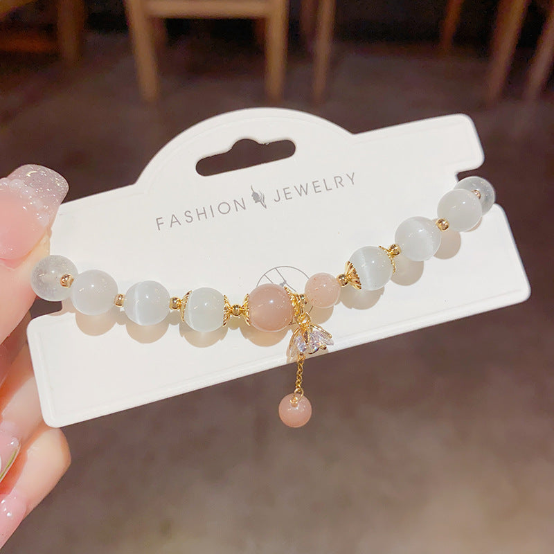 Cat's Eye Sunstone Bracelet - Minihomy