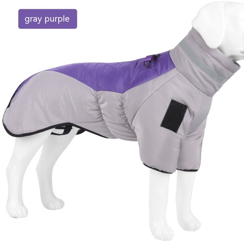 Winter Dog Coat - Waterproof Pet Clothes for Medium to Large Dogs