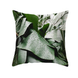 Peach Skin Fleece Pillowcase - Tropical Plant Home Decor