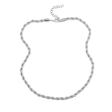 Female Twist Chain Necklace - Minihomy