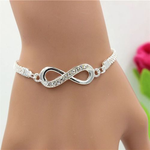 Infinite Diamond Bracelet Personality Simple Unisex