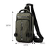 Men's Multifunctional Casual One Shoulder Messenger Bag - Minihomy