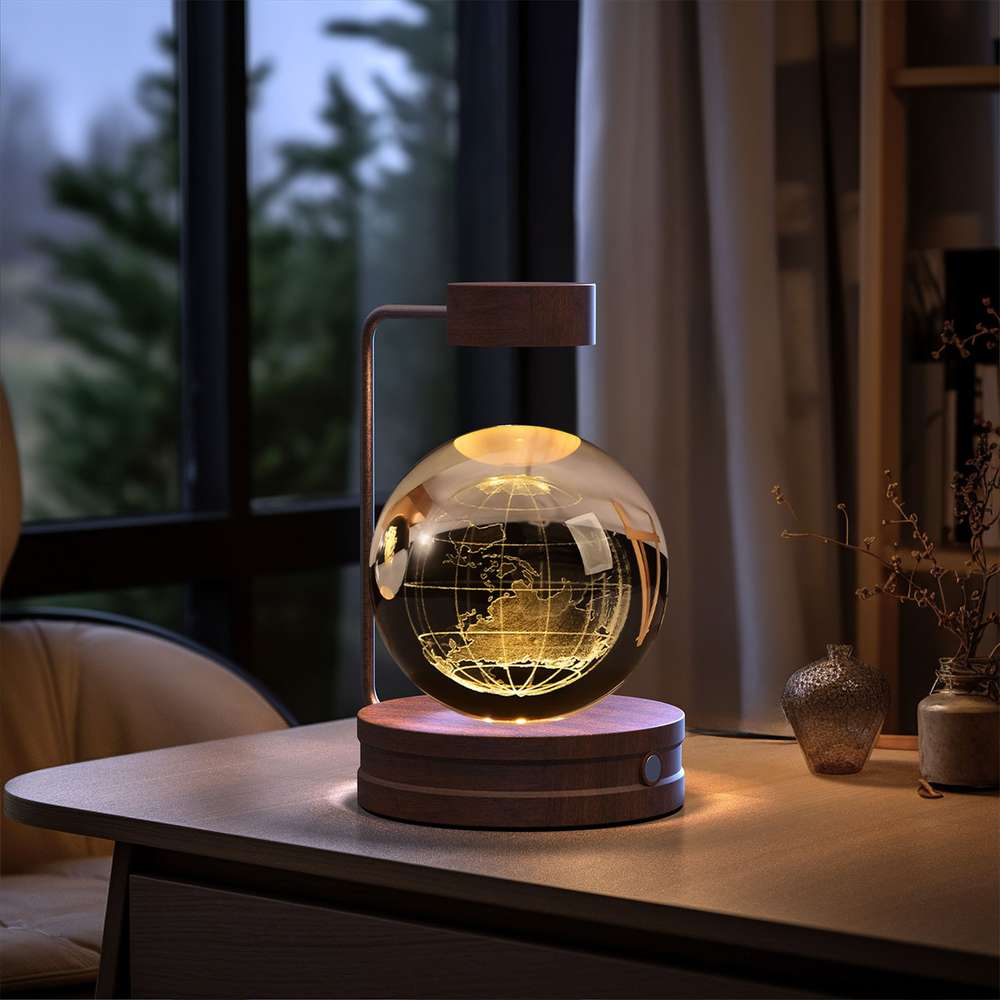 Crystal Ball Cosmic Dinosaur Indoor Night Light - Minihomy