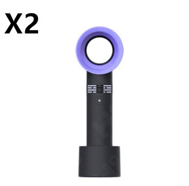 Portable Bladeless Fan with USB Charging - Quiet & Powerful Cooling - Minihomy