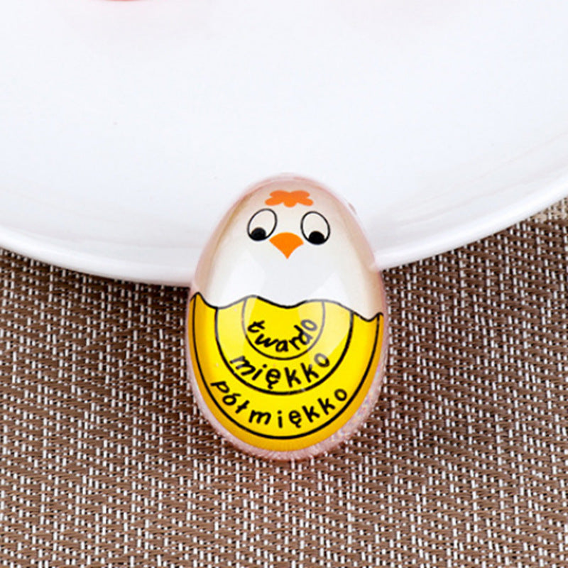 Creative Cartoon Boiled Egg Timer Kitchen Poached Egg Observer Boiled Egg Timer - Minihomy