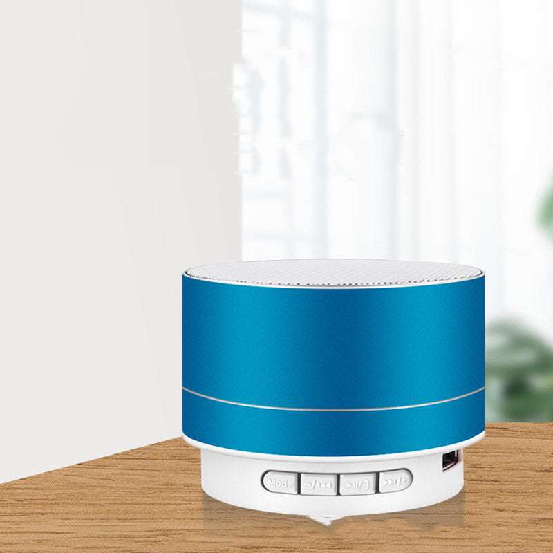 Mini Wireless Bluetooth Speaker - Portable Loudspeaker with Colorful Light Crack Sound - Minihomy