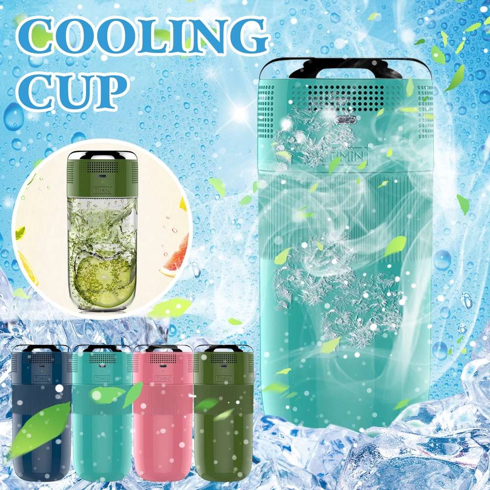 Beat the Heat Anywhere with the New Portable Fast Cooling Cup! - Minihomy