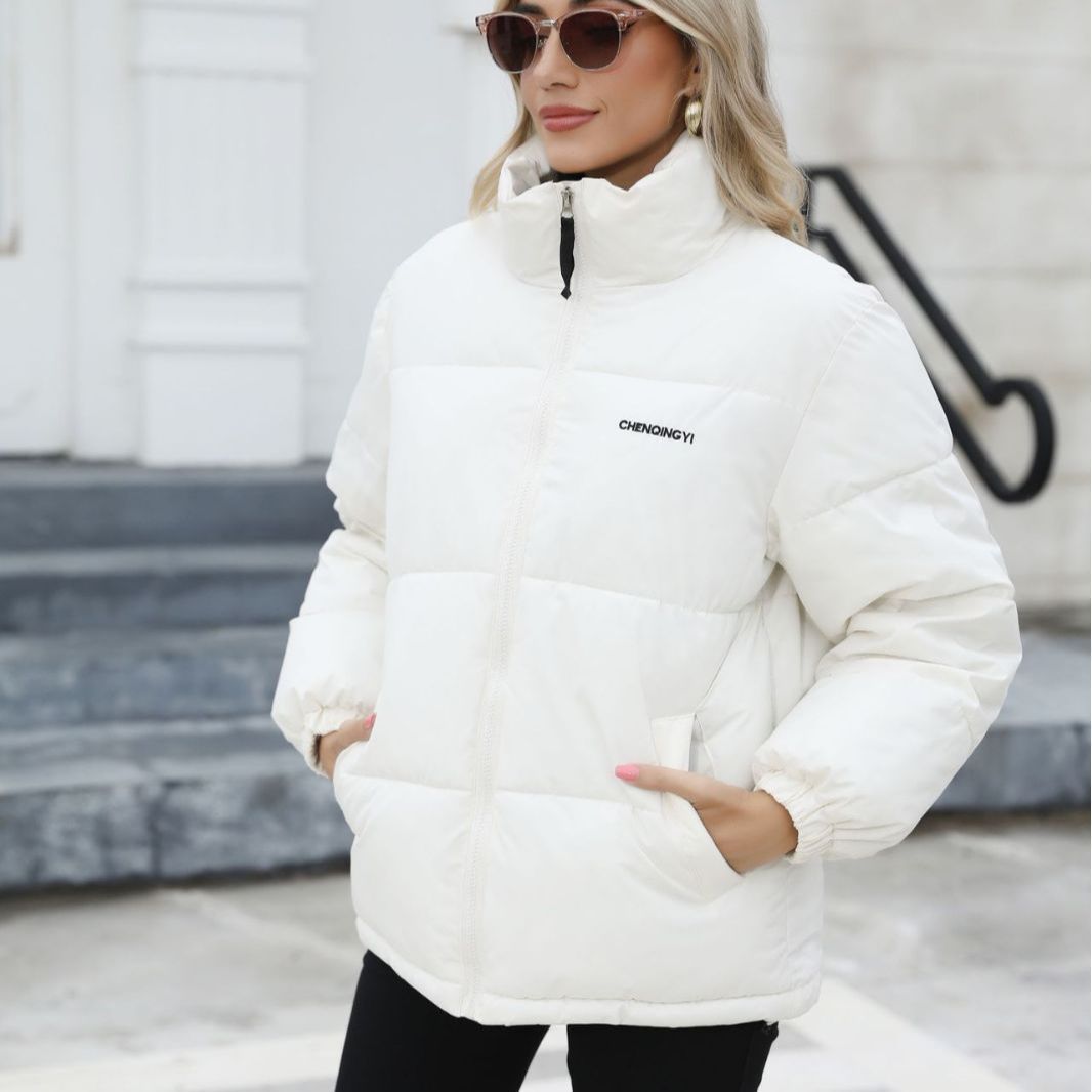 Plus Size Women's Thermal Cotton-padded Coat