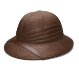 British Explorer Straw Pith Helmet Sun Hat - Toquilla