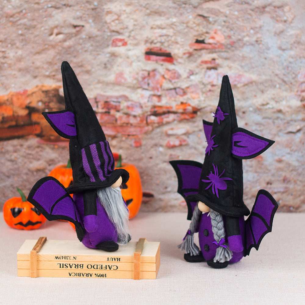 Halloween Decorations Bat Vampire Faceless Old Man - Minihomy