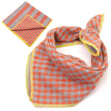 Pup Up the Style: Plaid Double Sided Cotton Pet Scarf!