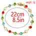 Multi-Color Micro-inlaid Rainbow Crystal Anklet For Women - Minihomy