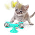 Cat Rotating Windmill Toy - Scratching, Teeth Cleaning, & Fun! - Minihomy