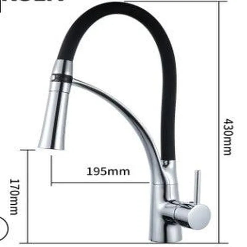 Kitchen faucet with cold tropical lamp - Minihomy