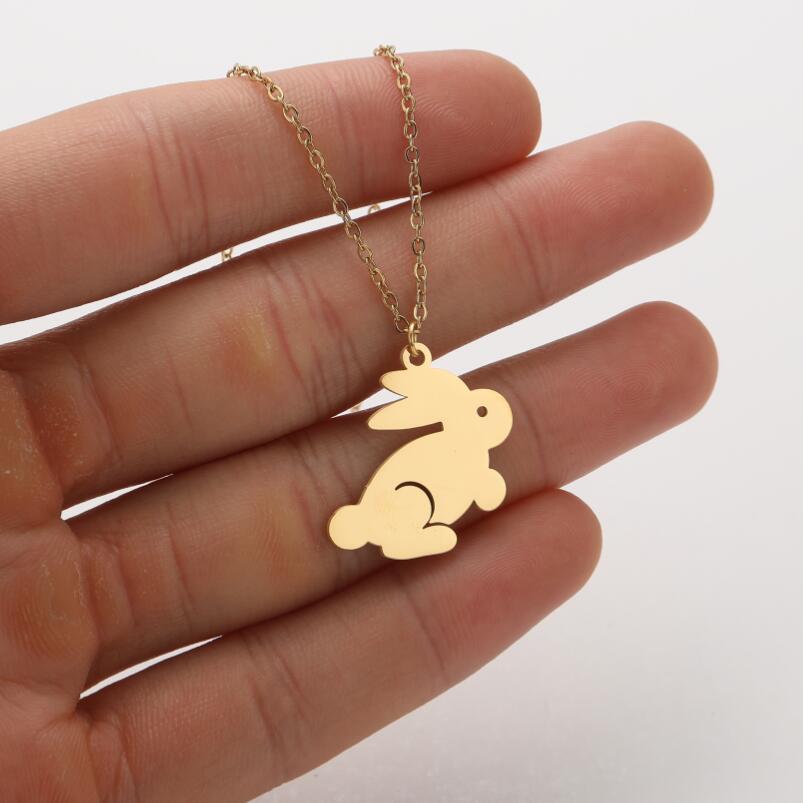 Ins Light Luxury Personality Cute Cartoon Animal Pendant Necklace - Minihomy