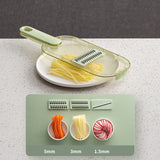 Shredded Vegetable Slicer Food Cutter Artifact Kitchen Multi-function Hand Rub