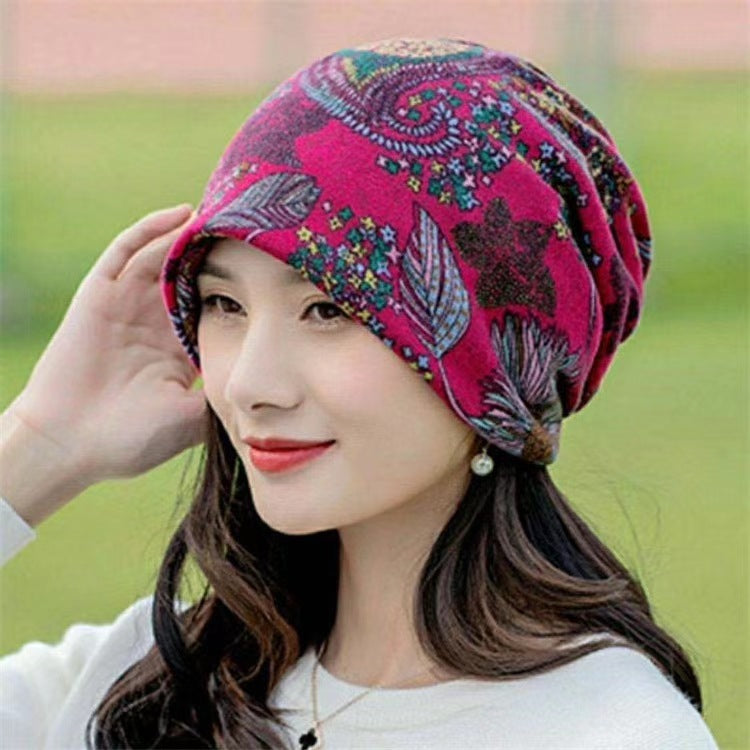 Ladies Knitted Thick Warm Neck Cap - Minihomy