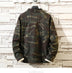 Mens Camouflage Denim Jeans Jacket & Coats - Minihomy