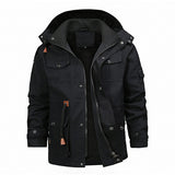 Premium Cotton Jacket with Removable Velvet Lining - Enhanced Comfort and Durability