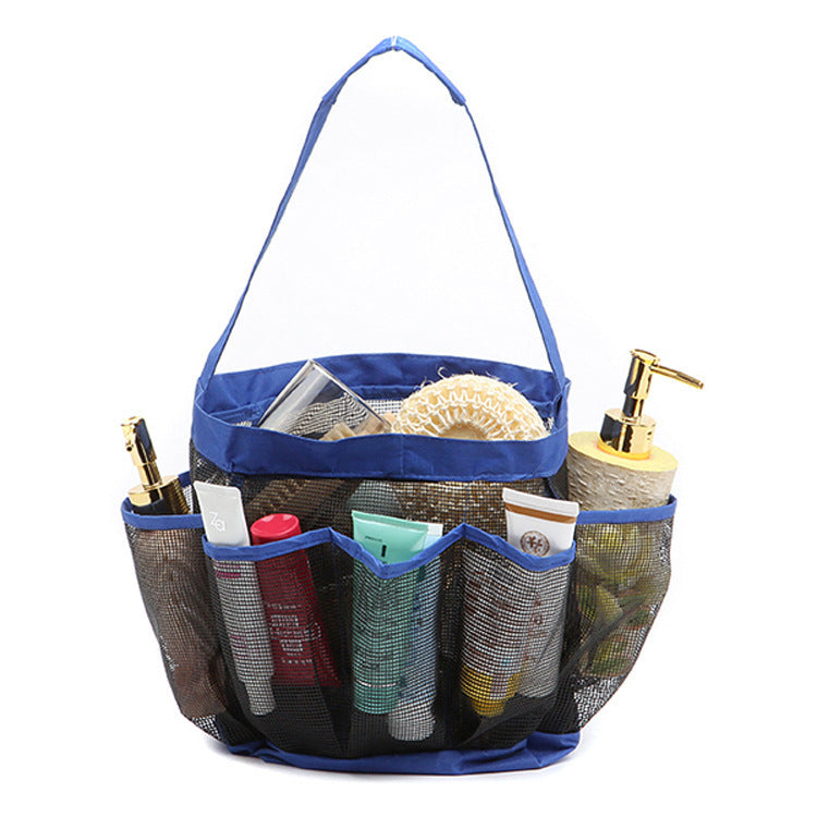 Mesh bathroom storage bag