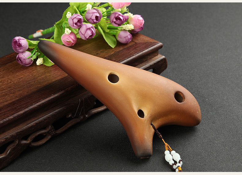 12 hole alto G tone professional unbaked ocarina - Minihomy