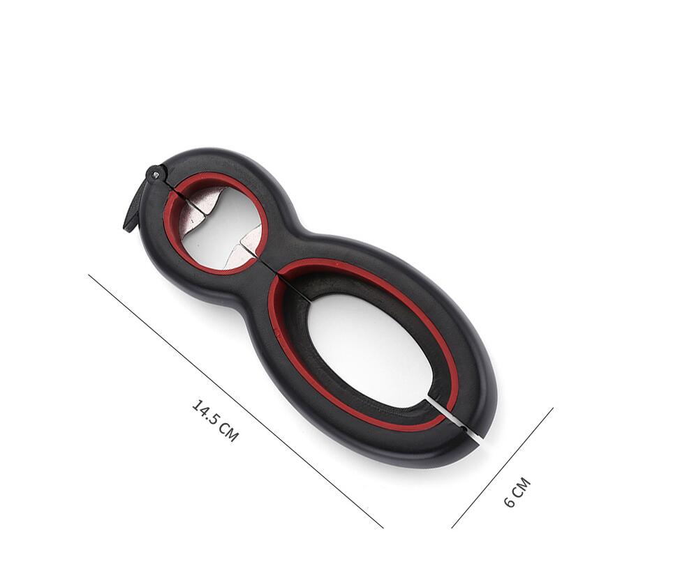 Multifunctional Easy Opener Six in One Bottle Can Opener - Minihomy