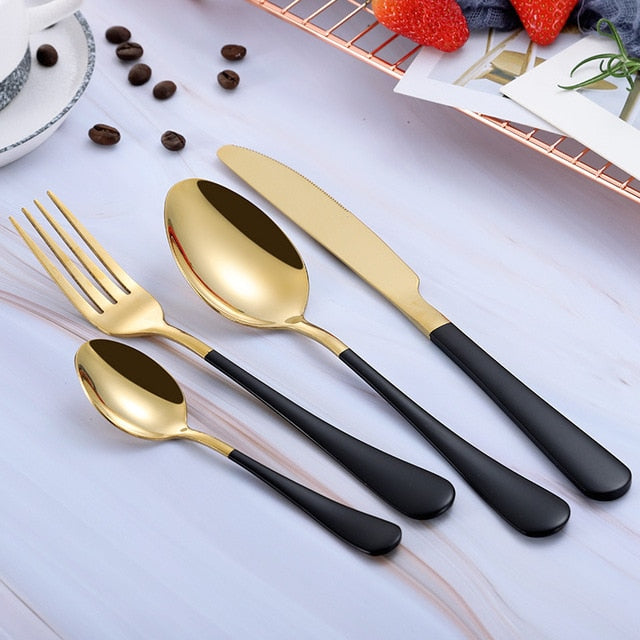 Four-piece portable cutlery set - Minihomy