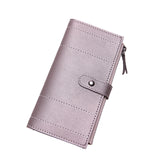 Long candy color ladies wallet