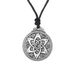 Creative Life Flower Tag Solomon Amulet Necklace - Minihomy