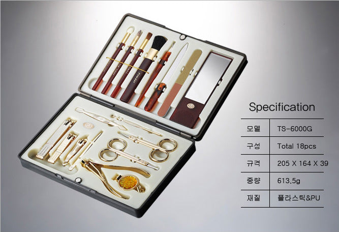 Nail knife kit original genuine nail clippers scissors and eyebrow scissors