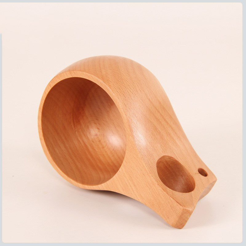 Beech Cup Coffee Cup Finland Kuksa Wooden Cup - Minihomy