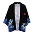 Kimono men's robe thin thin buttonless cape coat - Minihomy