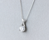 S925 Silver Pendant South Korea female wind Mori sweet short chain cross diamond necklace collar female D1513