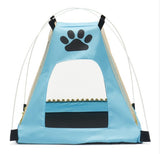 Breathable pet tent foldable portable dog cat home washable dog kennel - Minihomy