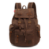 Men's backpack vintage canvas backpack