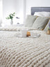 Nordic Thick Wool Hand-woven Blanket - Minihomy