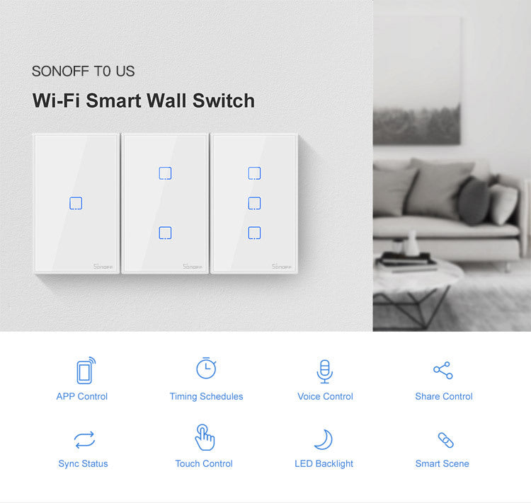 Smart Wall Switch: Effortless Control at Your Fingertips