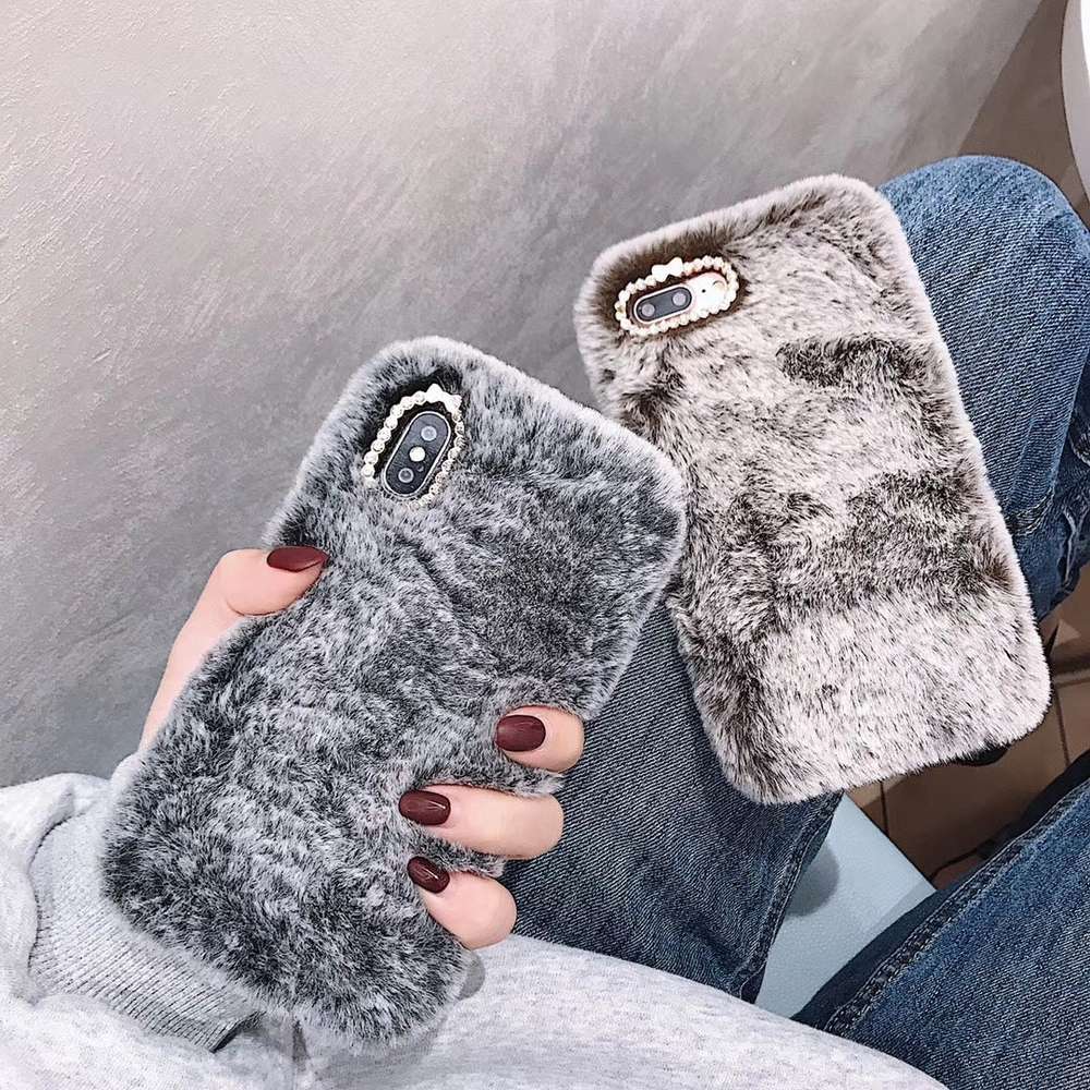 Luxury Plush iPhone Cases - Minihomy