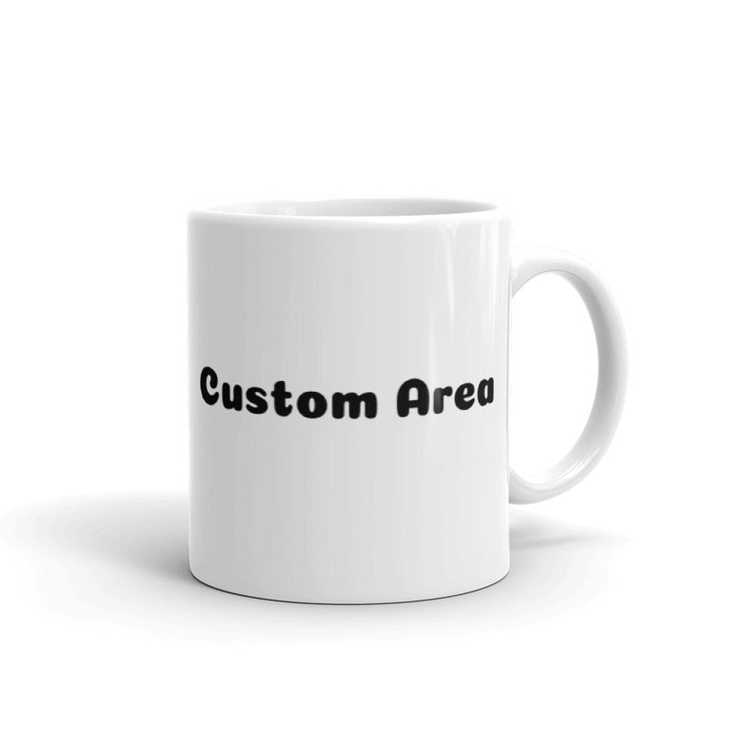 White Glossy Coffee Mug